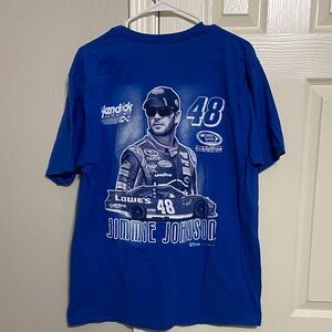 Chaser Blue Short-Sleeve Graphic Racing Tee